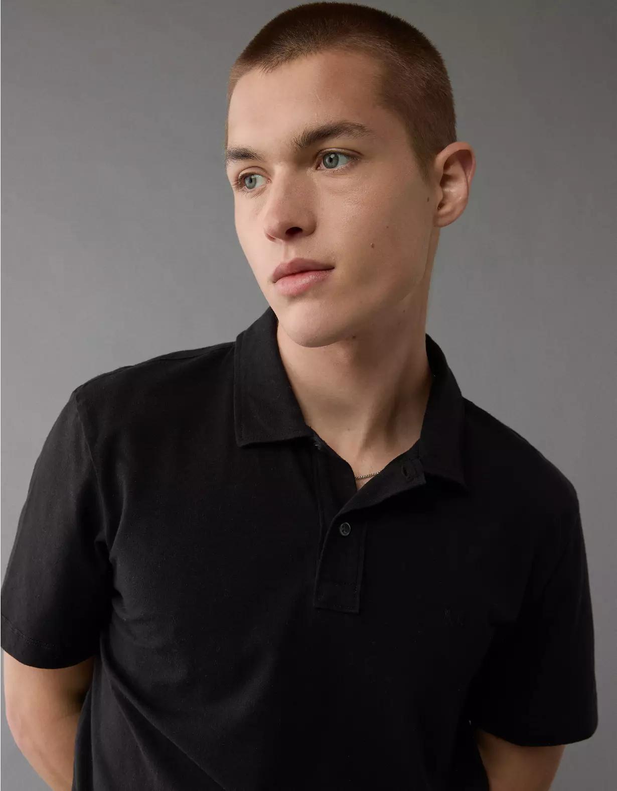 AE 24/7 Club Logo Polo Shirt Product Image