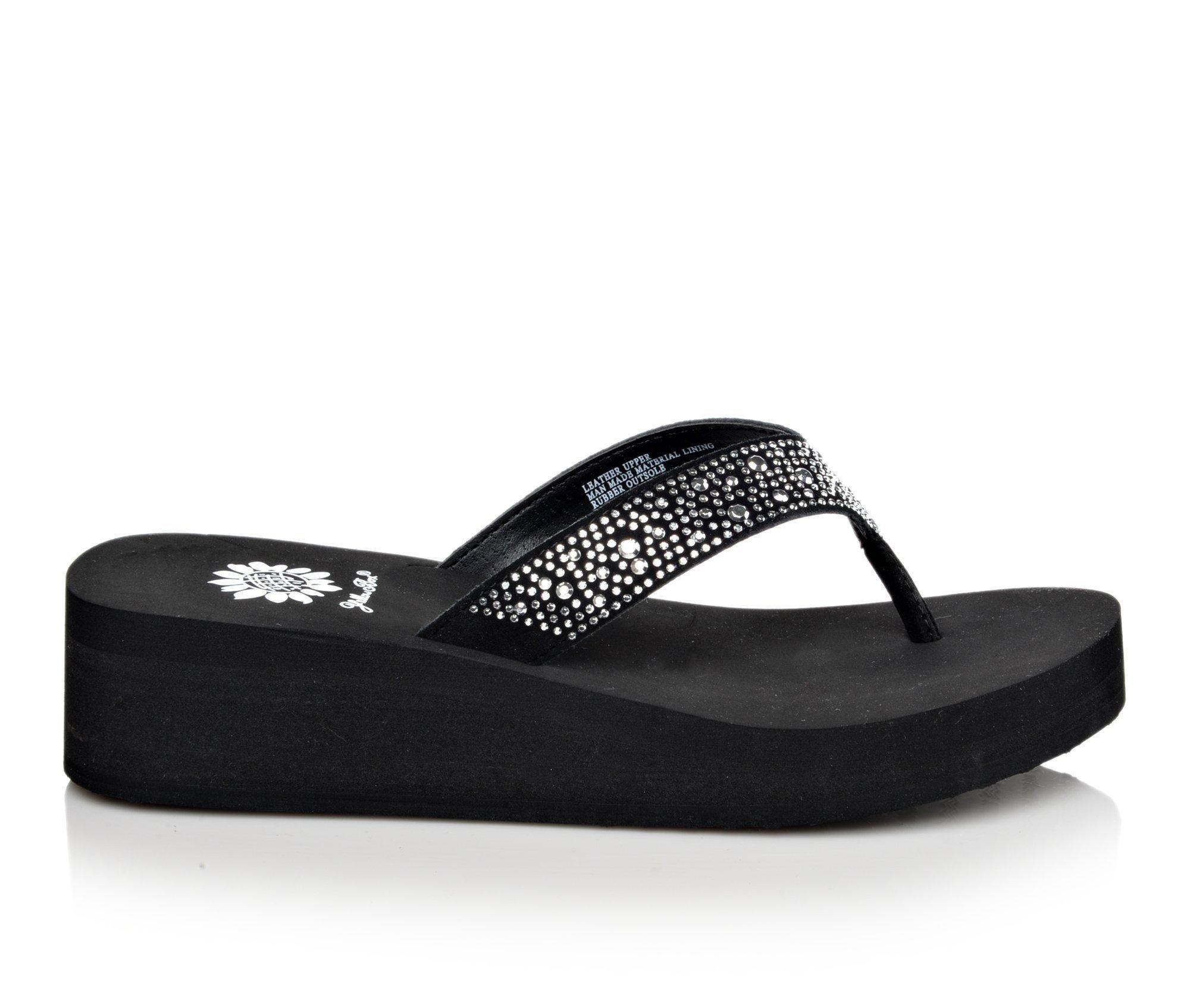 Women's Yellow Box Africa Wedge Flip-Flops Product Image