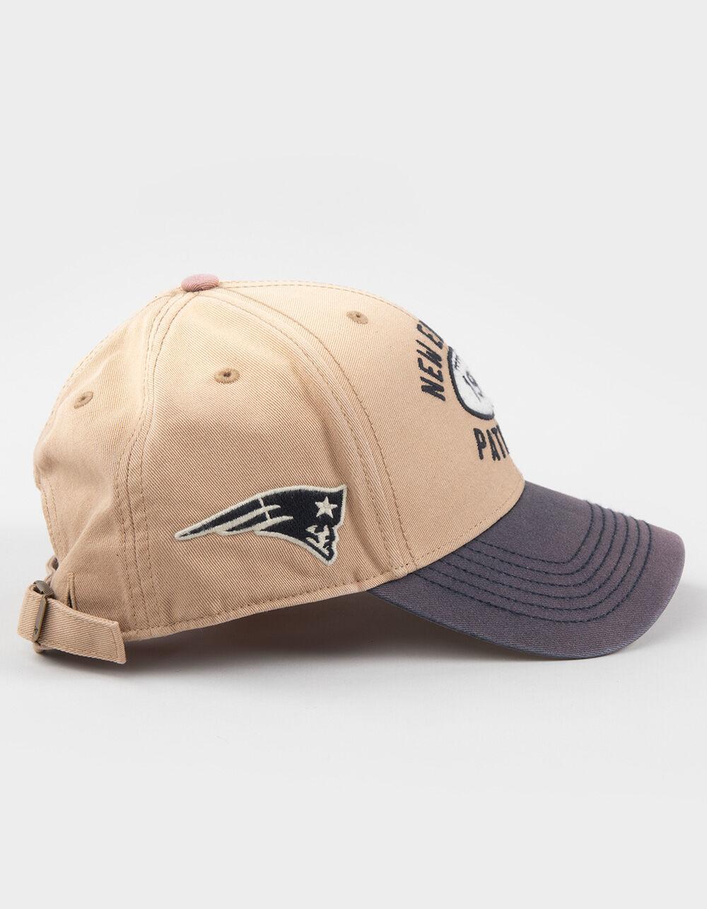 47 BRAND New England Patriots Dusted Abilene '47 MVP Strapback Hat - KHAKI Product Image