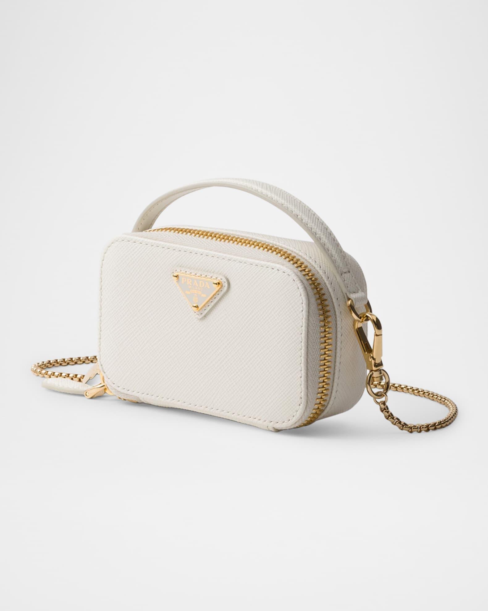 Saffiano Leather Mini-Pouch Crossbody Bag Product Image