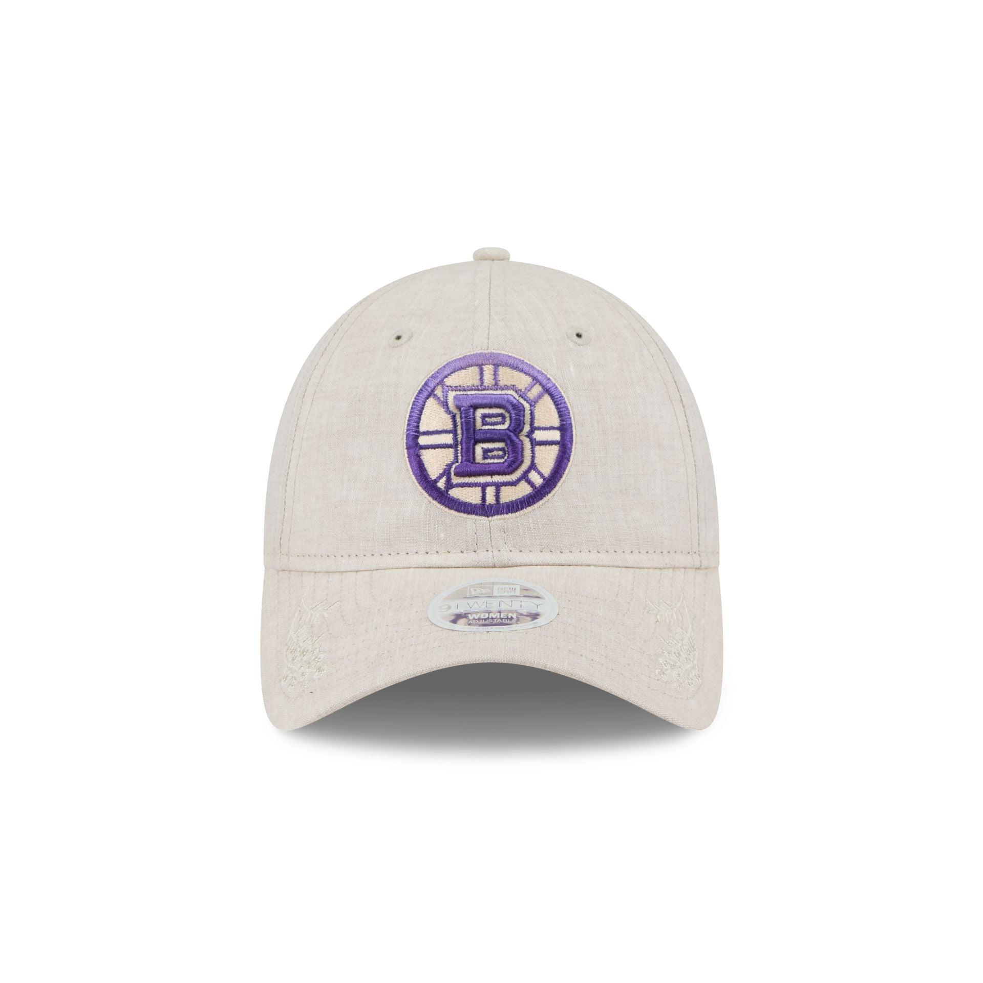 Boston Bruins Floral Women's 9TWENTY Adjustable Hat Female Product Image