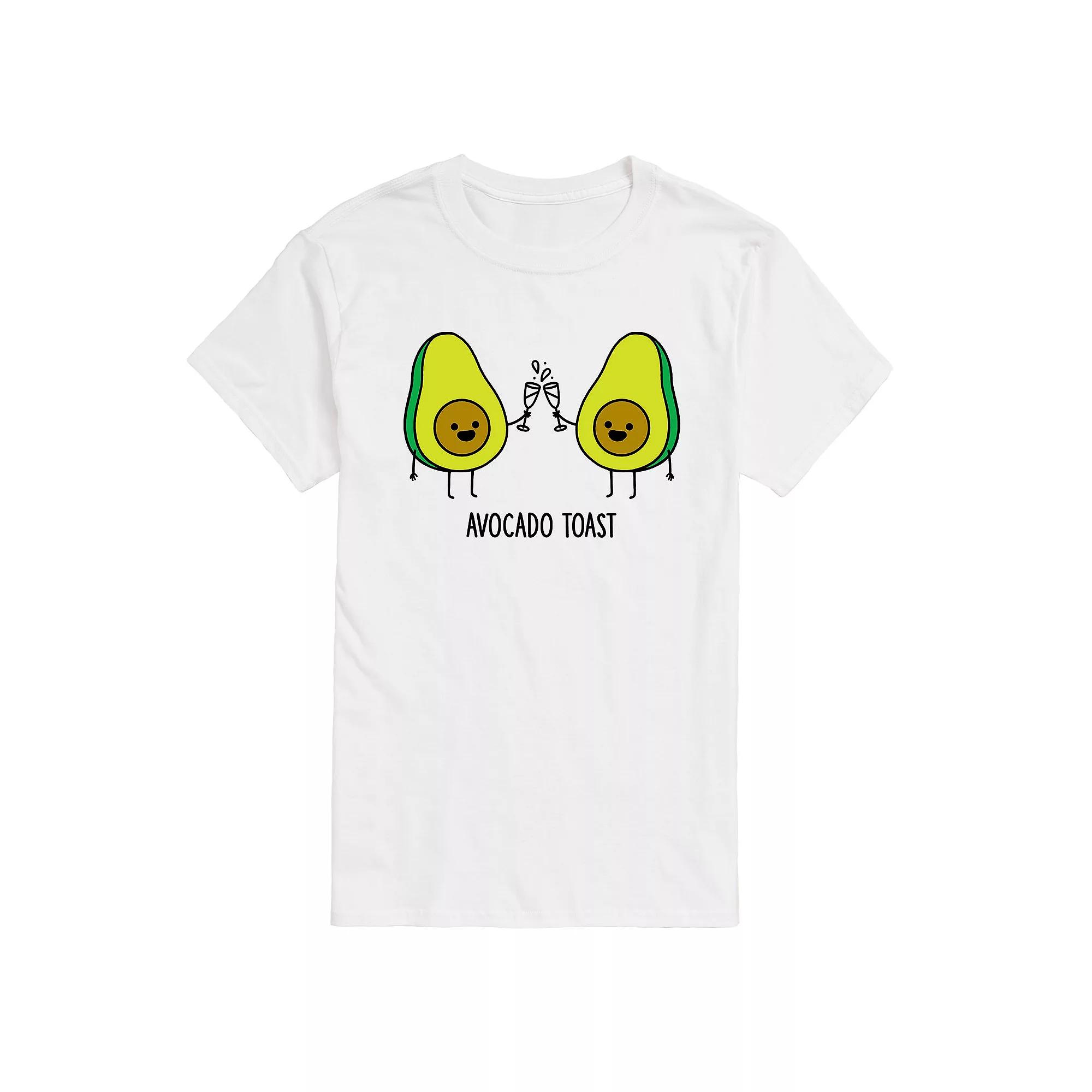 Big & Tall Avocado Toast Graphic Tee, Men's,  Product Image