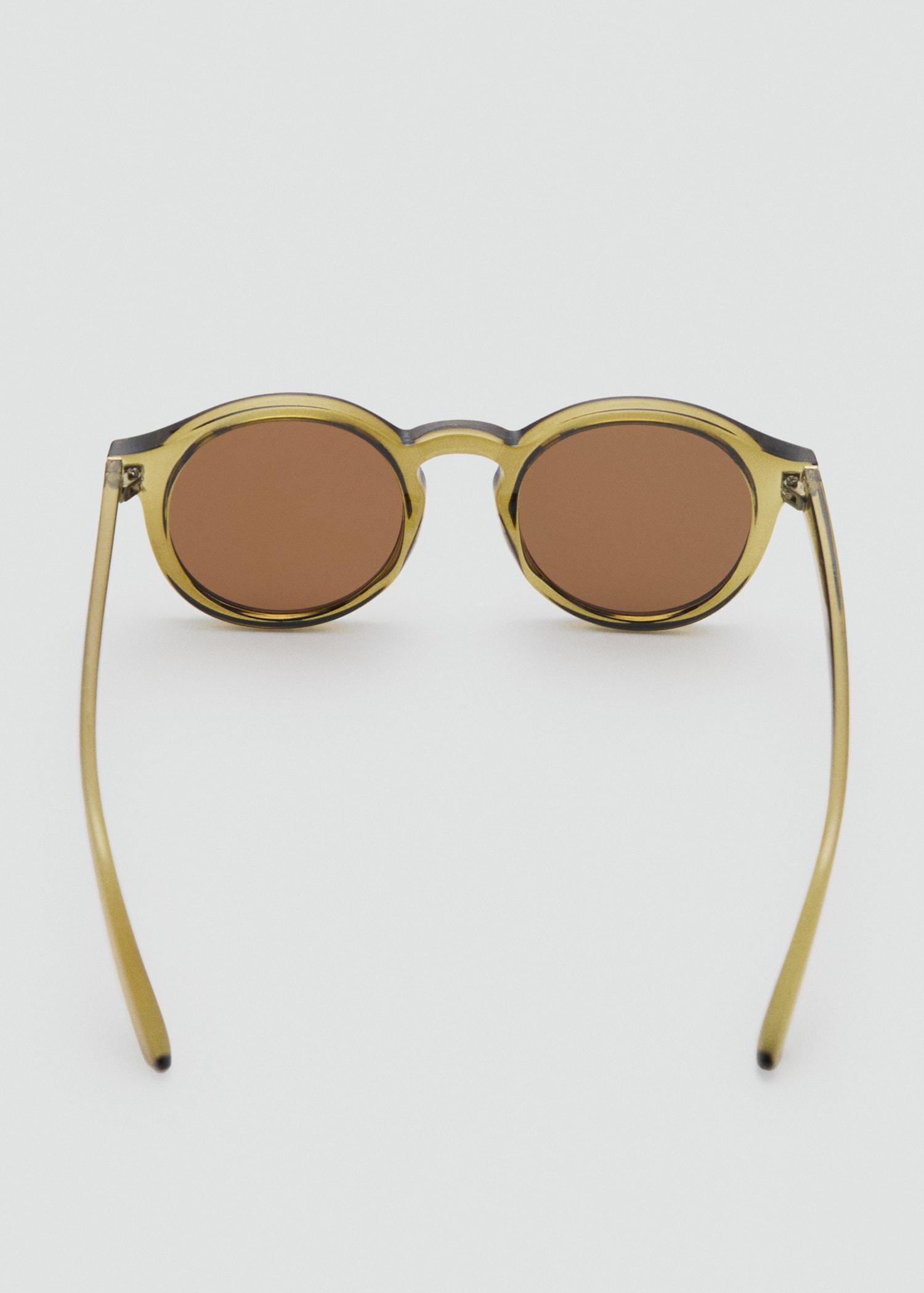 Round-framed sunglasses - Men | MANGO USA Product Image
