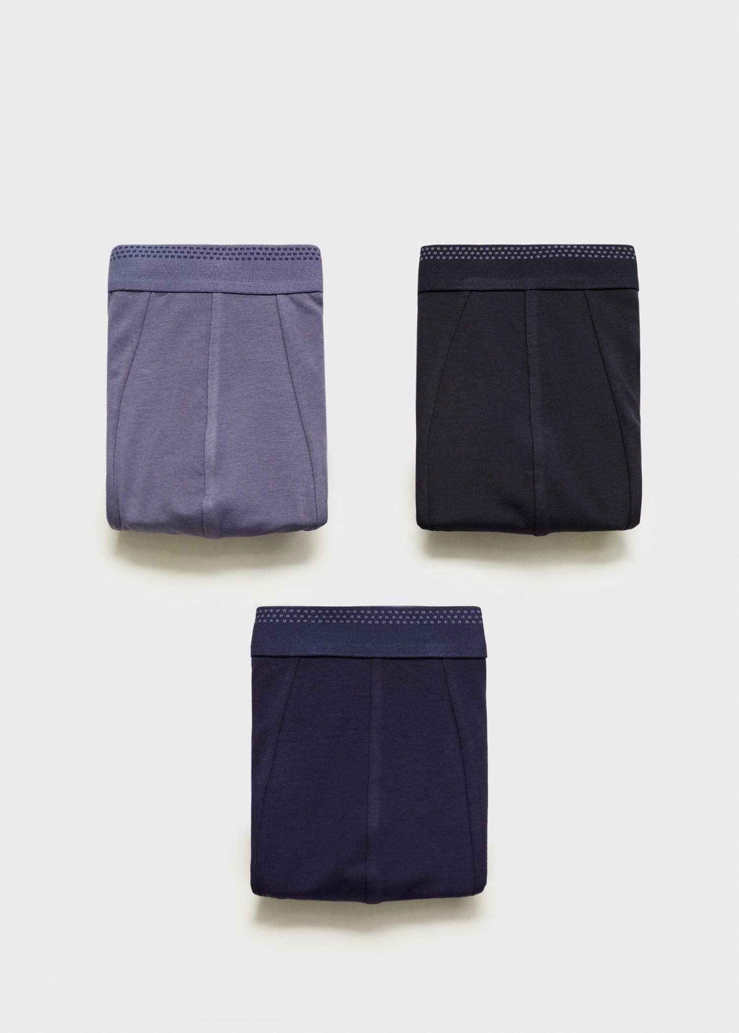 3-pack combined briefs - Men | MANGO USA Product Image