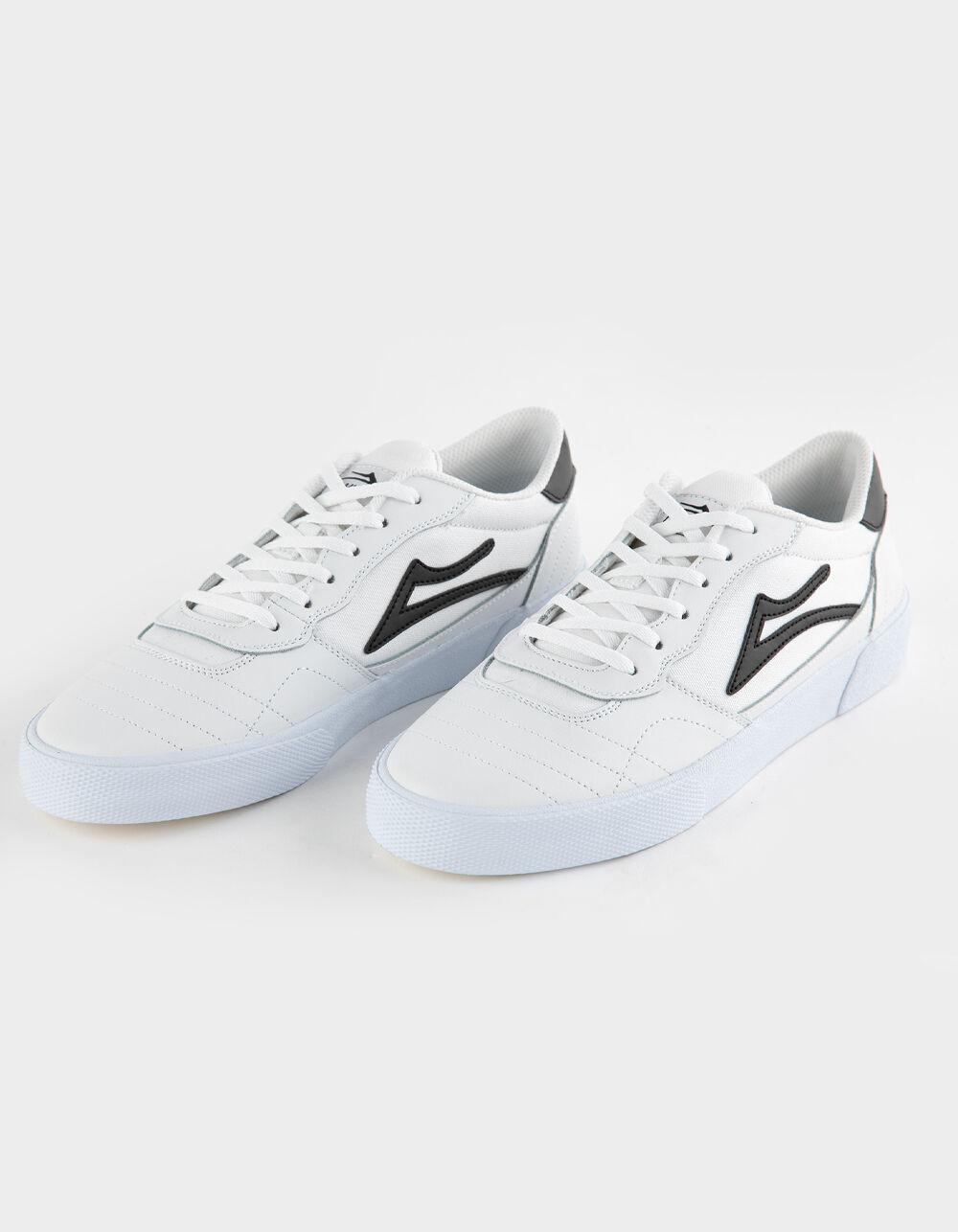 LAKAI Cambridge Mens Shoes - WHT/BLK Product Image