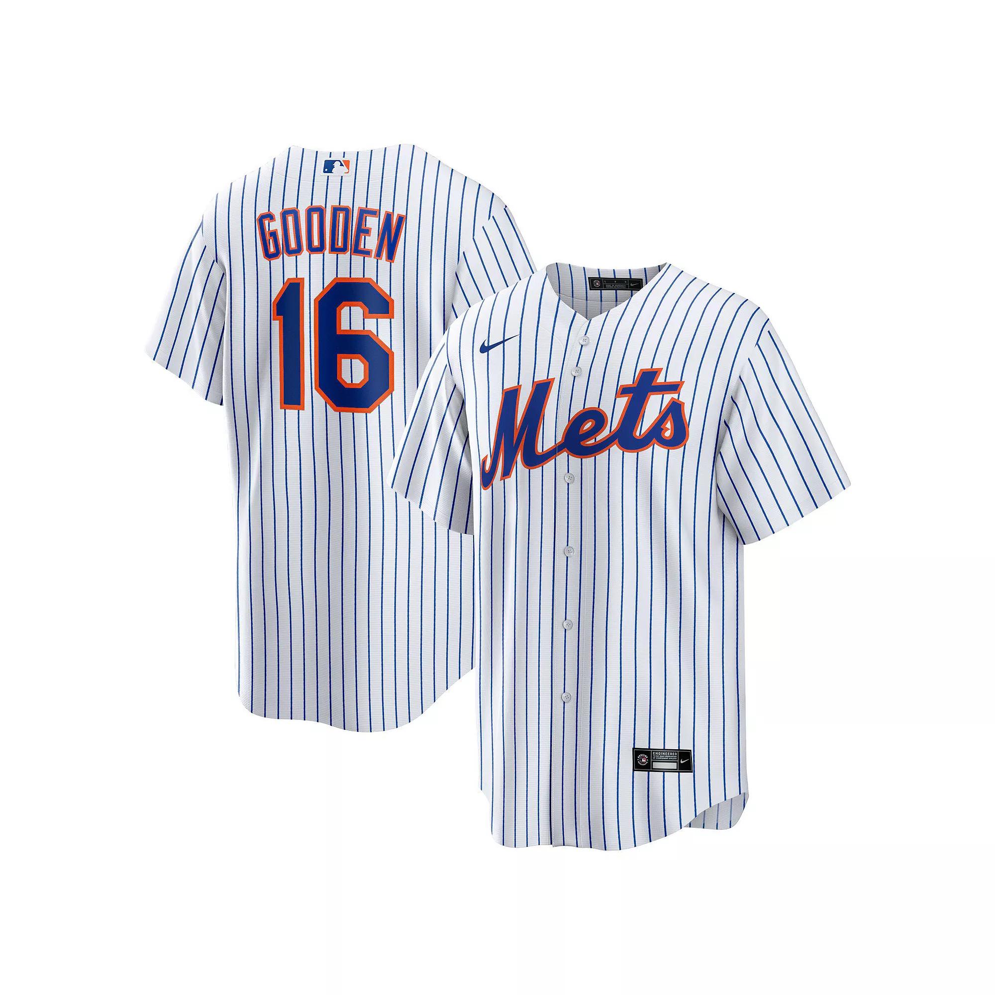 Men's Nike Dwight Gooden White New York Mets Home Replica Player Jersey, Size: XL Product Image