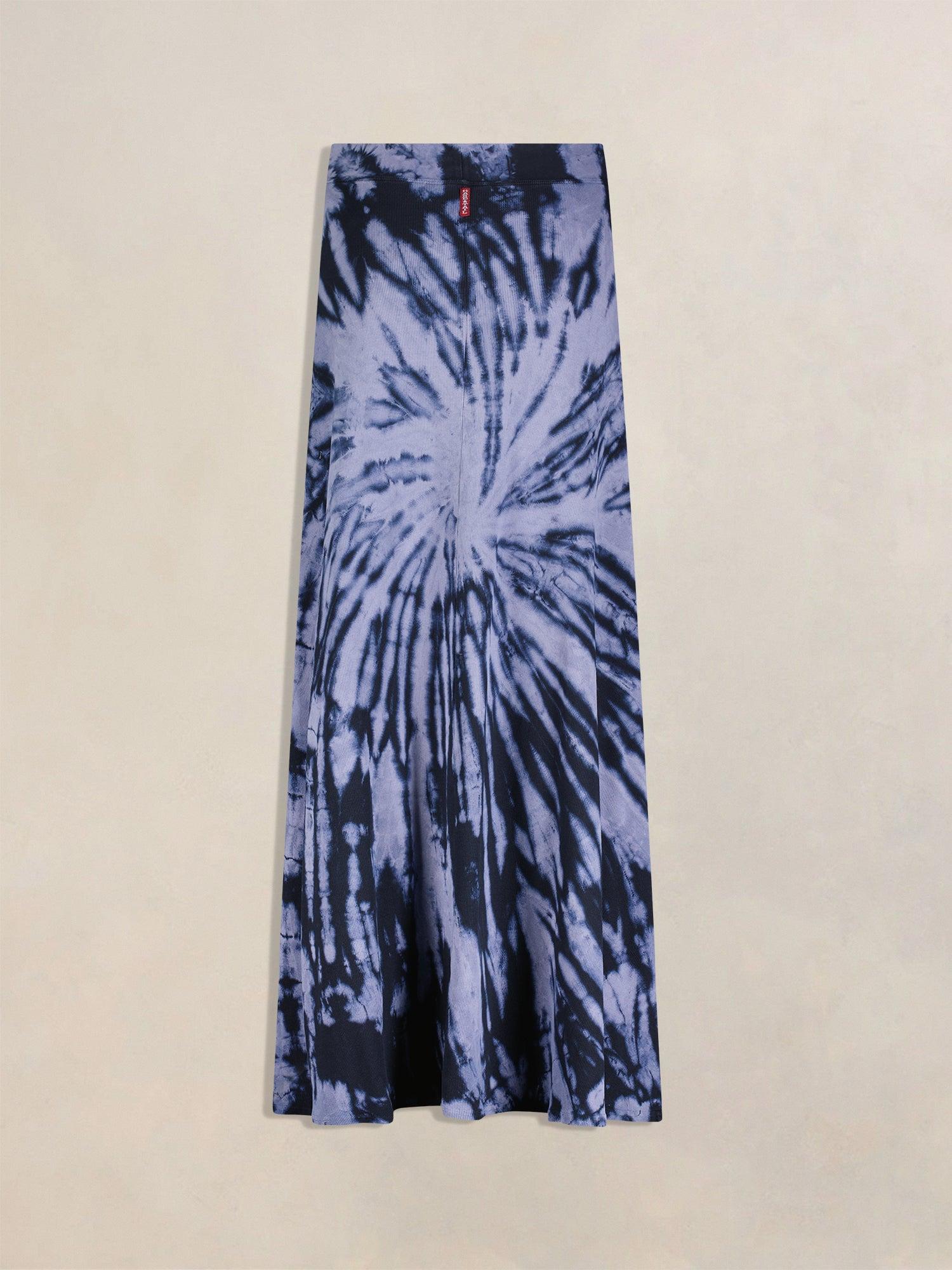 Hard Tail Ribbed Panel Maxi Skirt CS-128 Product Image