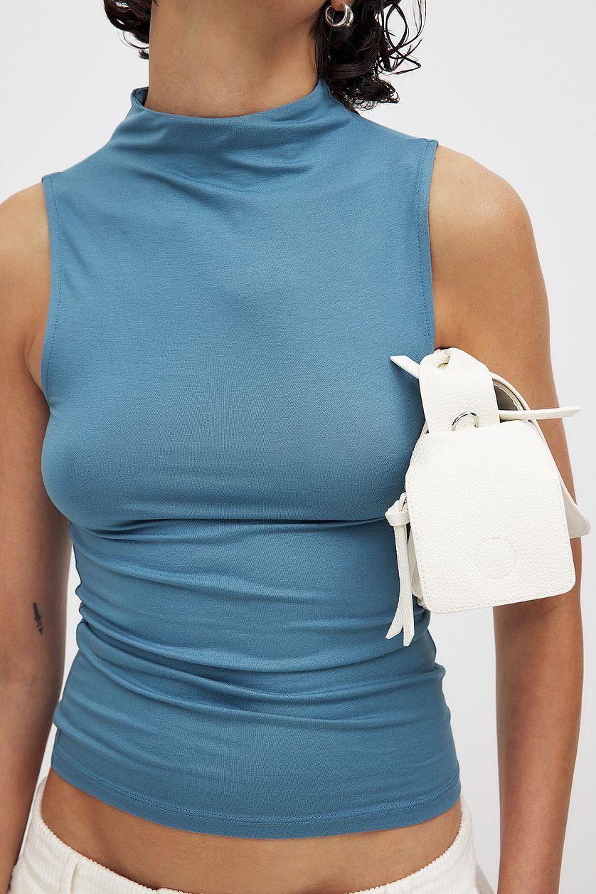 Soft Line Funnel Neck Top Product Image