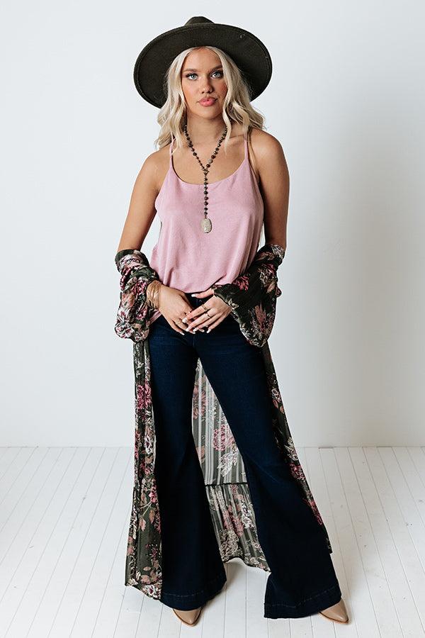 Laughter In The Air Shift Tank In Violet Product Image