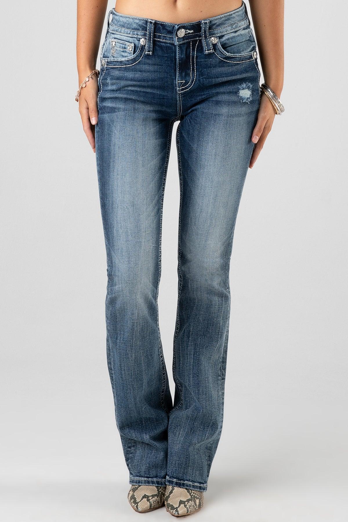 Glamour Shoe Bootcut Jeans Product Image