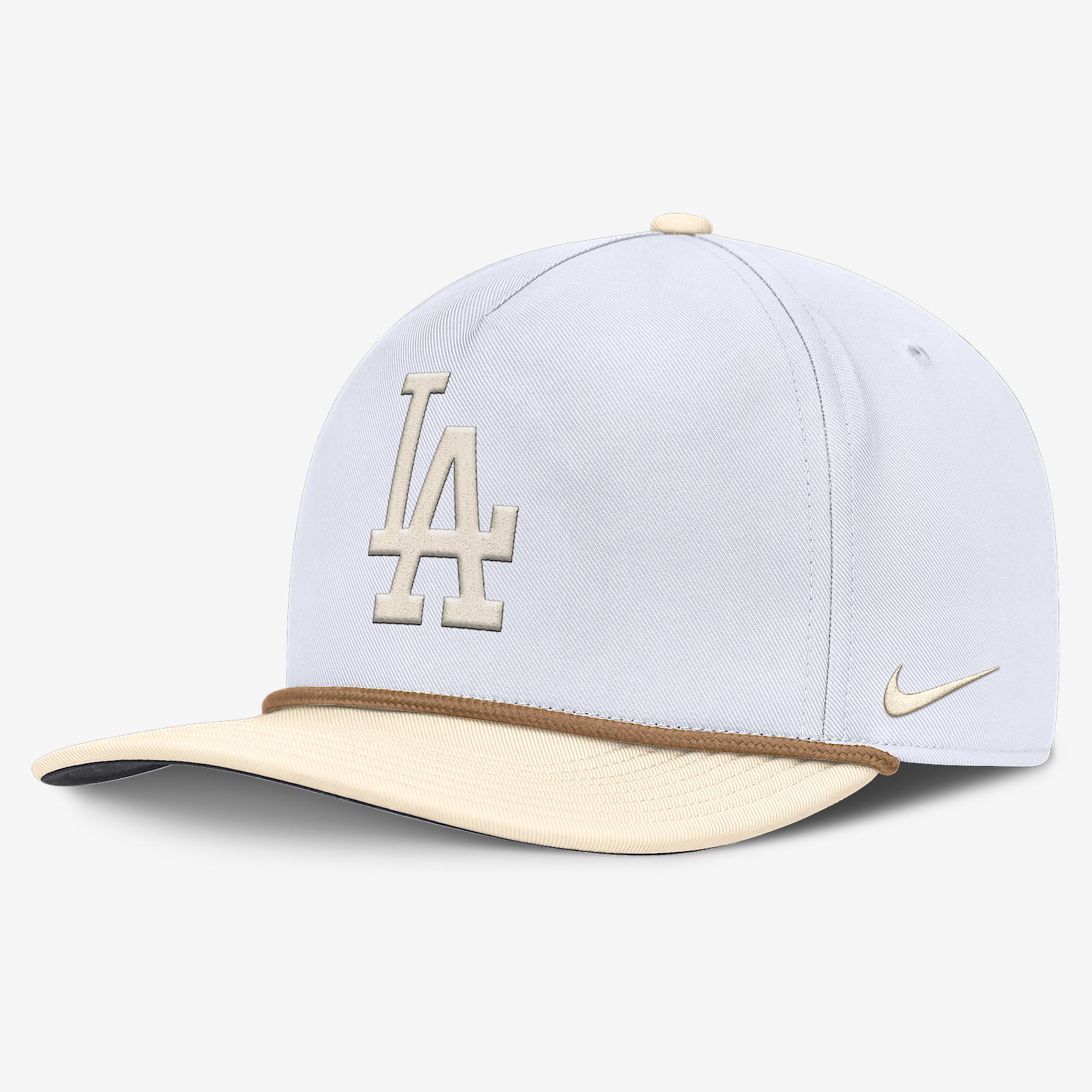 Los Angeles Dodgers Pro Mens Nike Mens AeroBill MLB Adjustable Hat | NB510H38LD-LZM Product Image