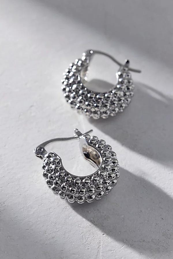 Textured Boho Hoop Earring Womens at Urban Outfitters Product Image