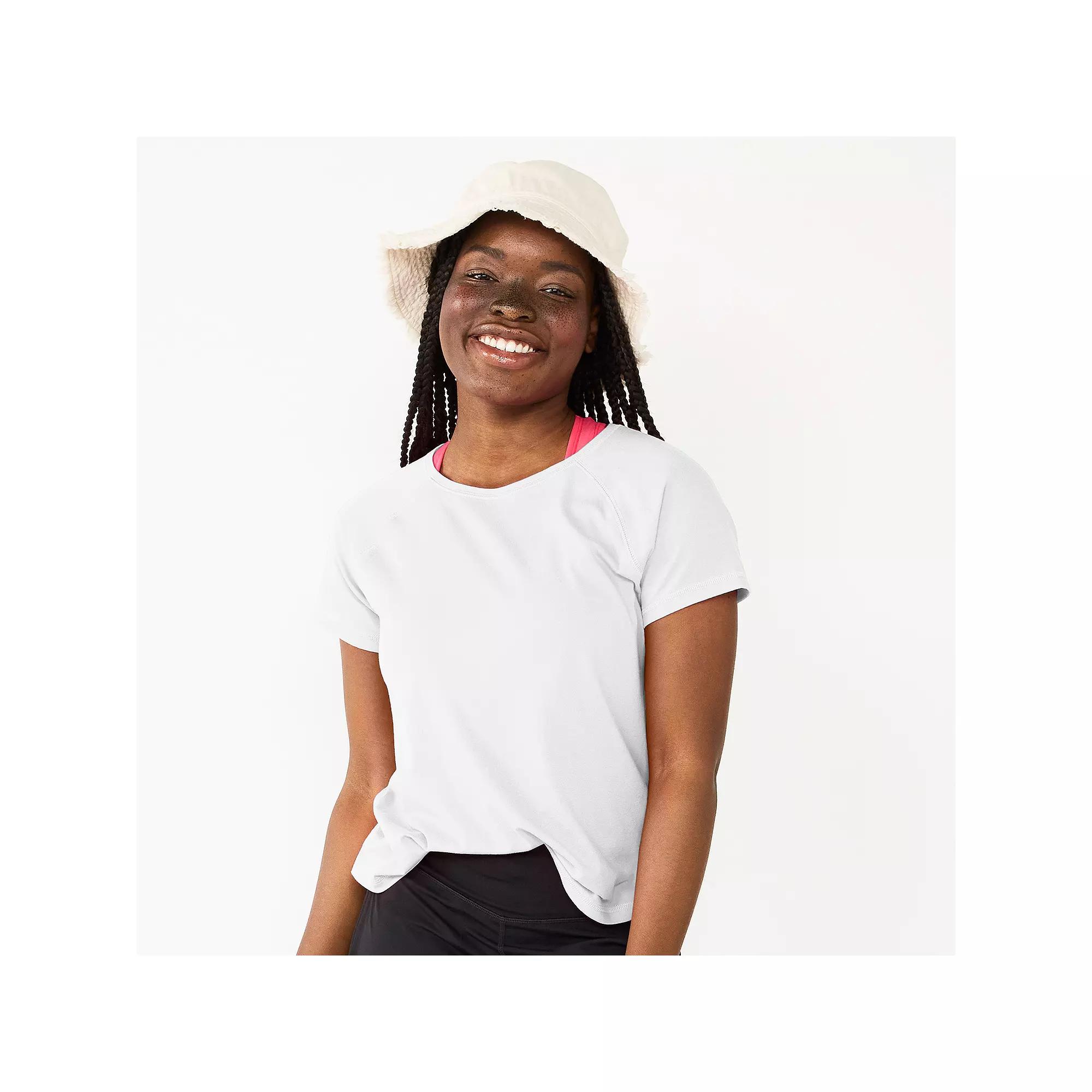 Women's Tek Gear® Essential Core Raglan Tee,  Product Image