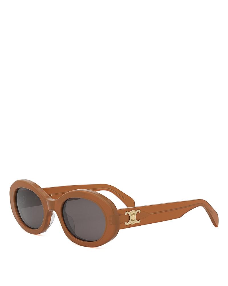 Celine Triomphe Oval Sunglasses, 52mm Product Image