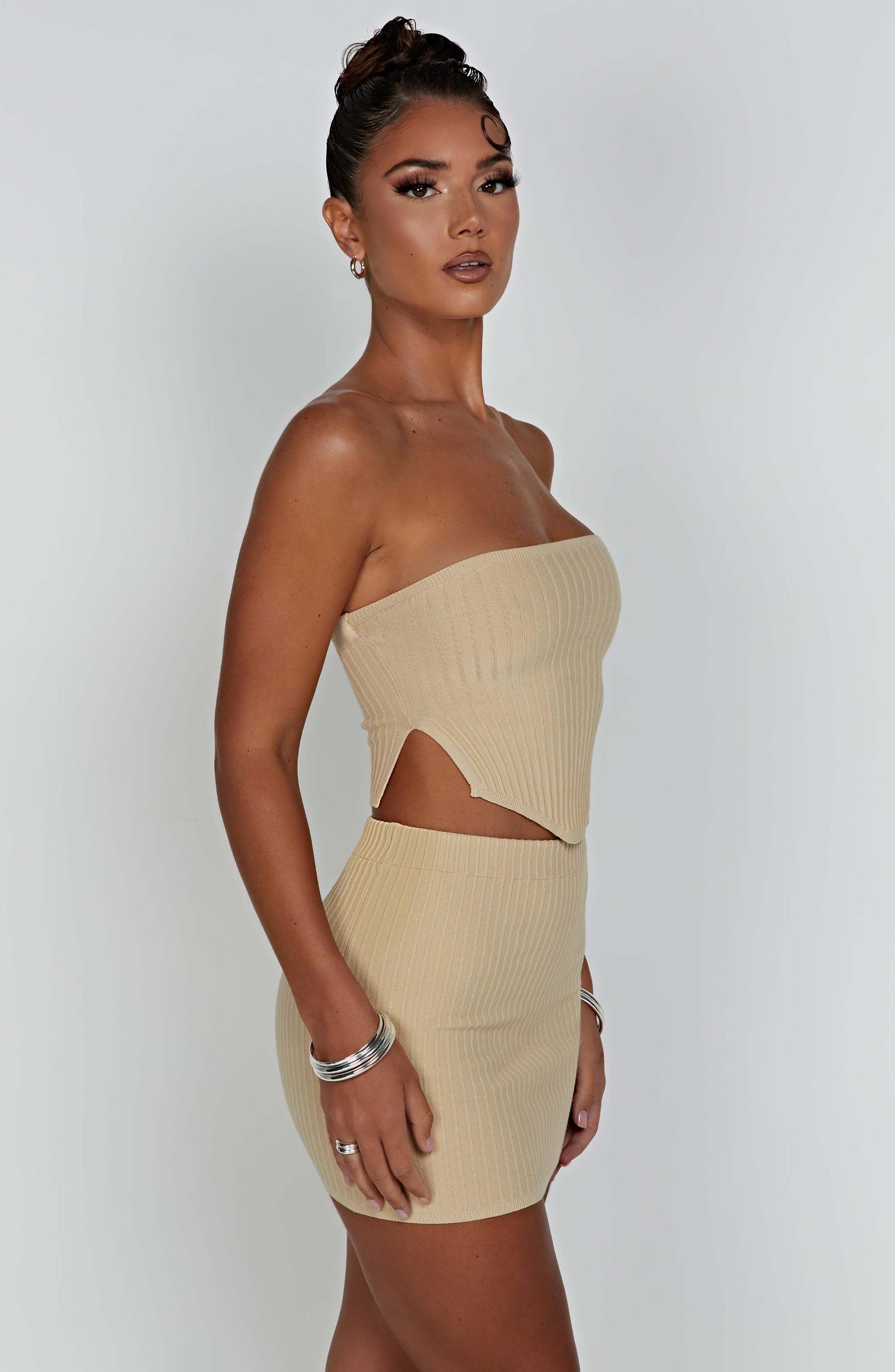 Jaz Top - Beige Product Image