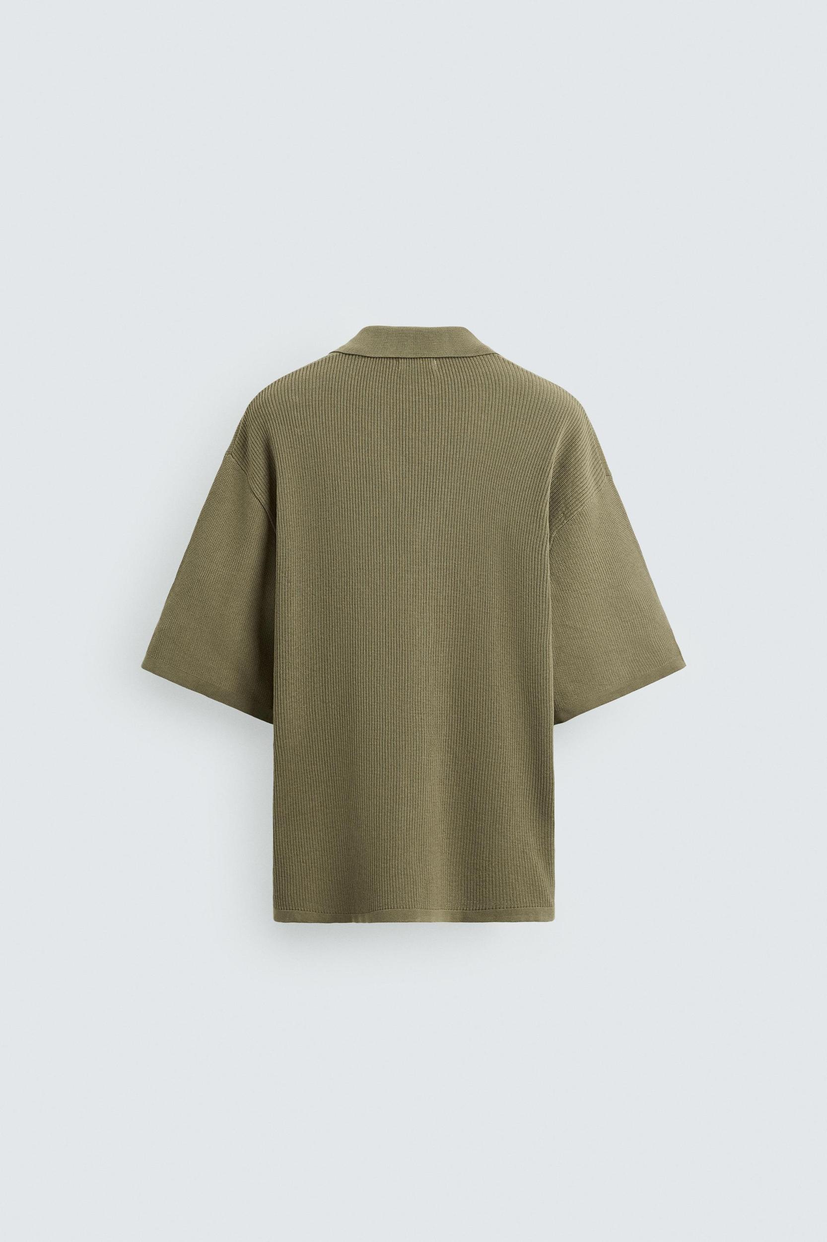 TEXTURED KNIT SHIRT Product Image