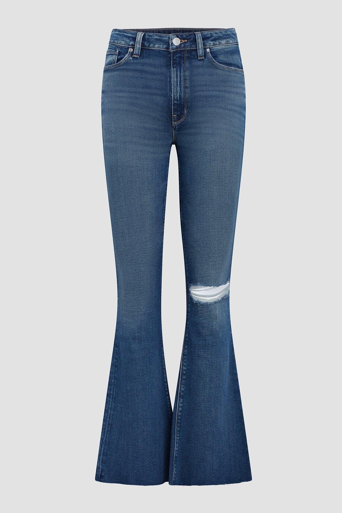 Holly High-Rise Flare Barefoot Jean Female Product Image