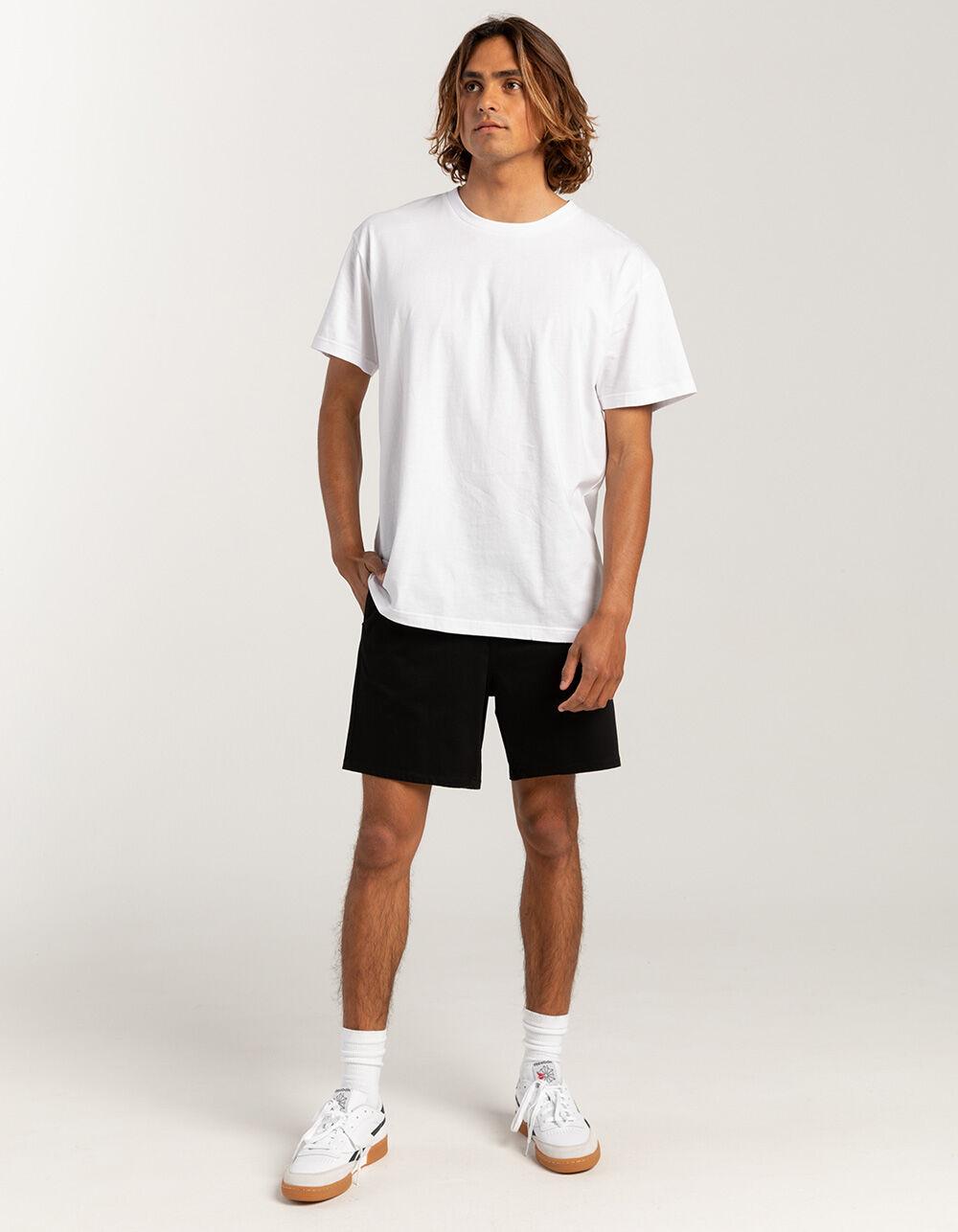 RSQ Mens Short 7" Chino Shorts - BLACK Product Image