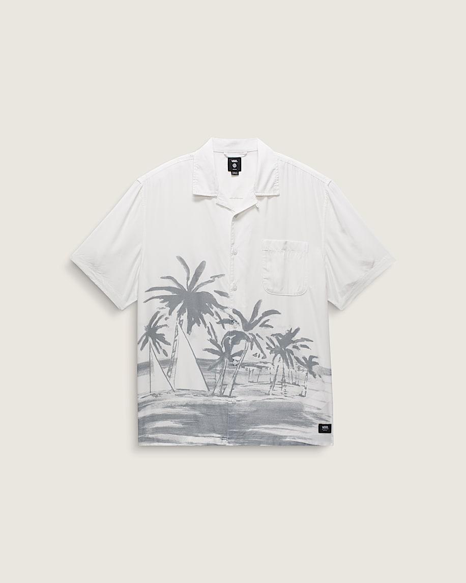 Creswell Woven Shirt in White / Grey| Vans US Product Image