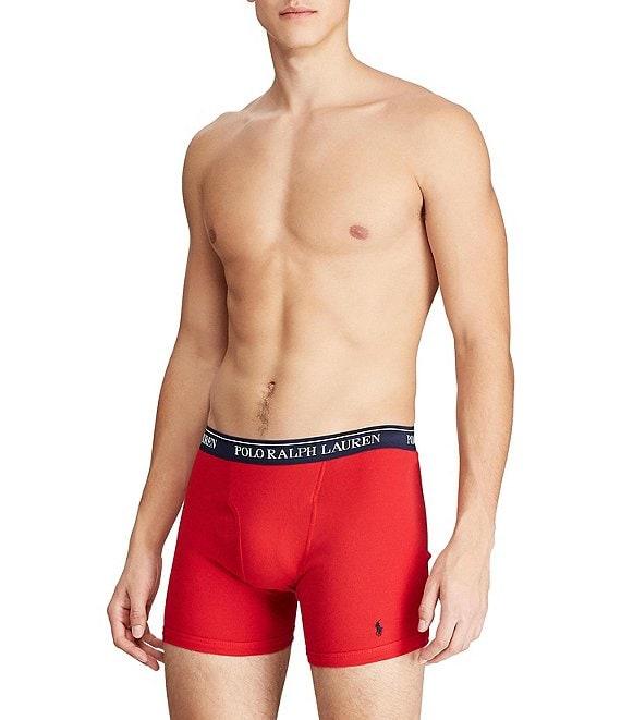 Polo Ralph Lauren Classic Cotton Assorted Boxer Briefs 5-Pack Product Image
