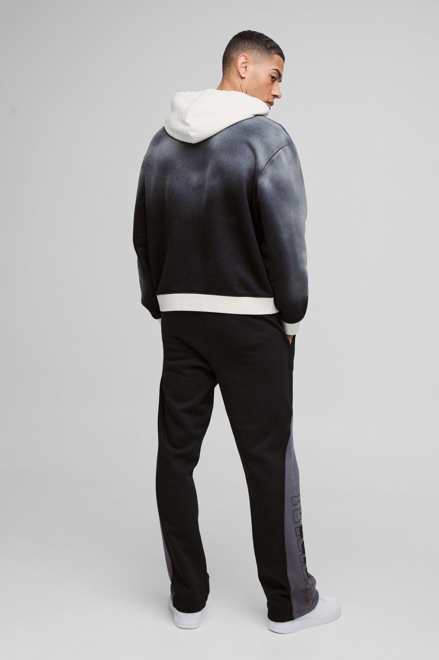 Relaxed Official Varsity High Gusset Sweatpants | boohooMAN USA Product Image