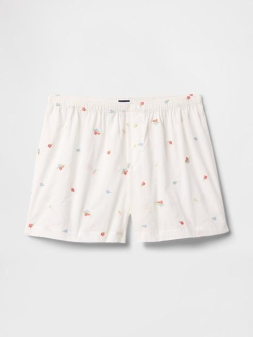 Embroidered PJ Boxer Shorts Product Image