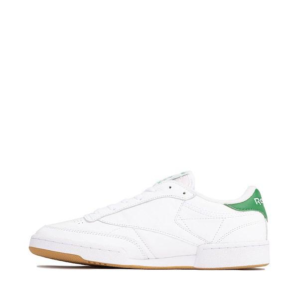 Mens Reebok Club C 85 Athletic Shoe - White / Glen Green Product Image