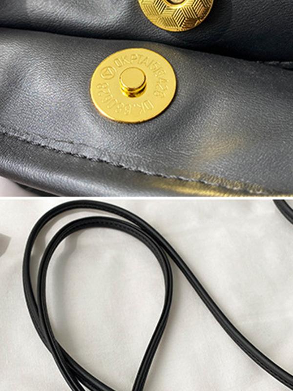 Geometric Split-Joint Woven Zipper Bags Handbags Product Image