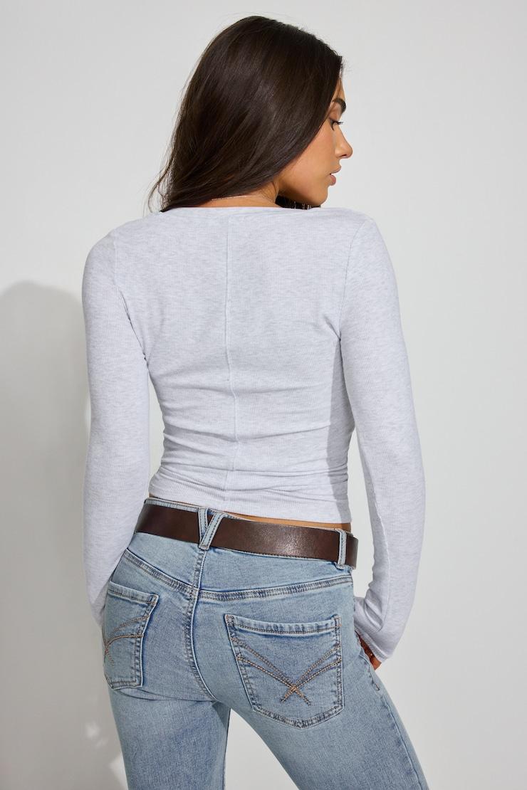 Sleek Crewneck T-Shirt Product Image