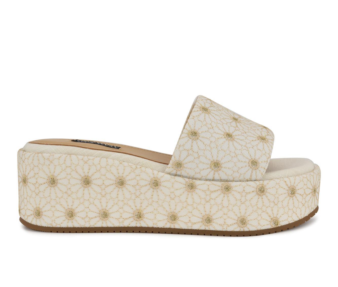 Women's Nine West Copen Platform Wedge Sandals Product Image