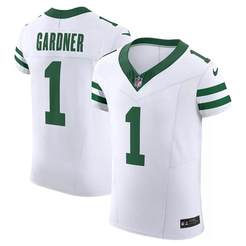 Ahmad Sauce Gardner New York Jets Nike Mens Dri-FIT NFL Elite Football Jersey | 01PG06EV9ZF-PZ1 Product Image