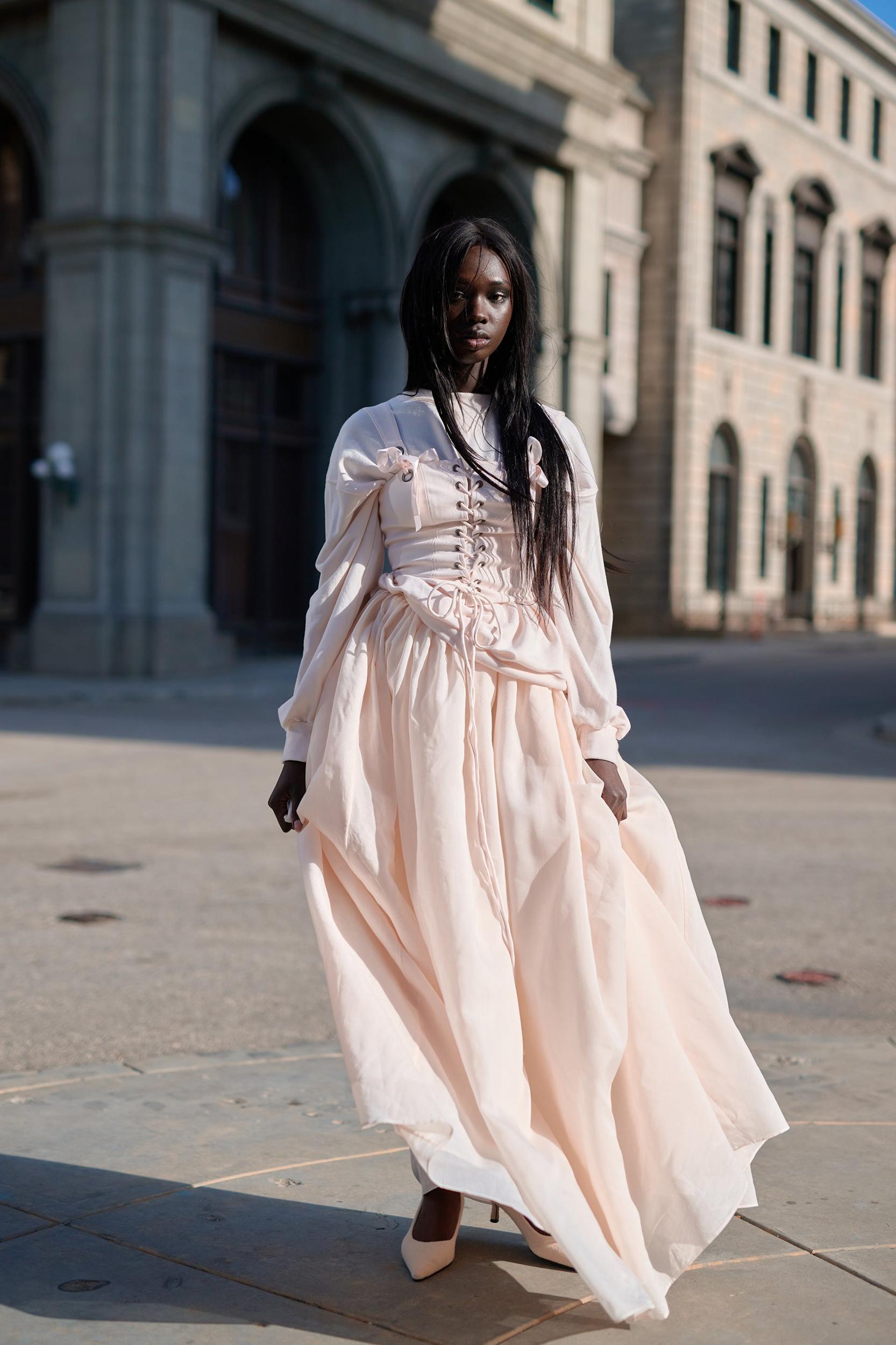 The Strawberry Milk Ballroom Skirt Product Image