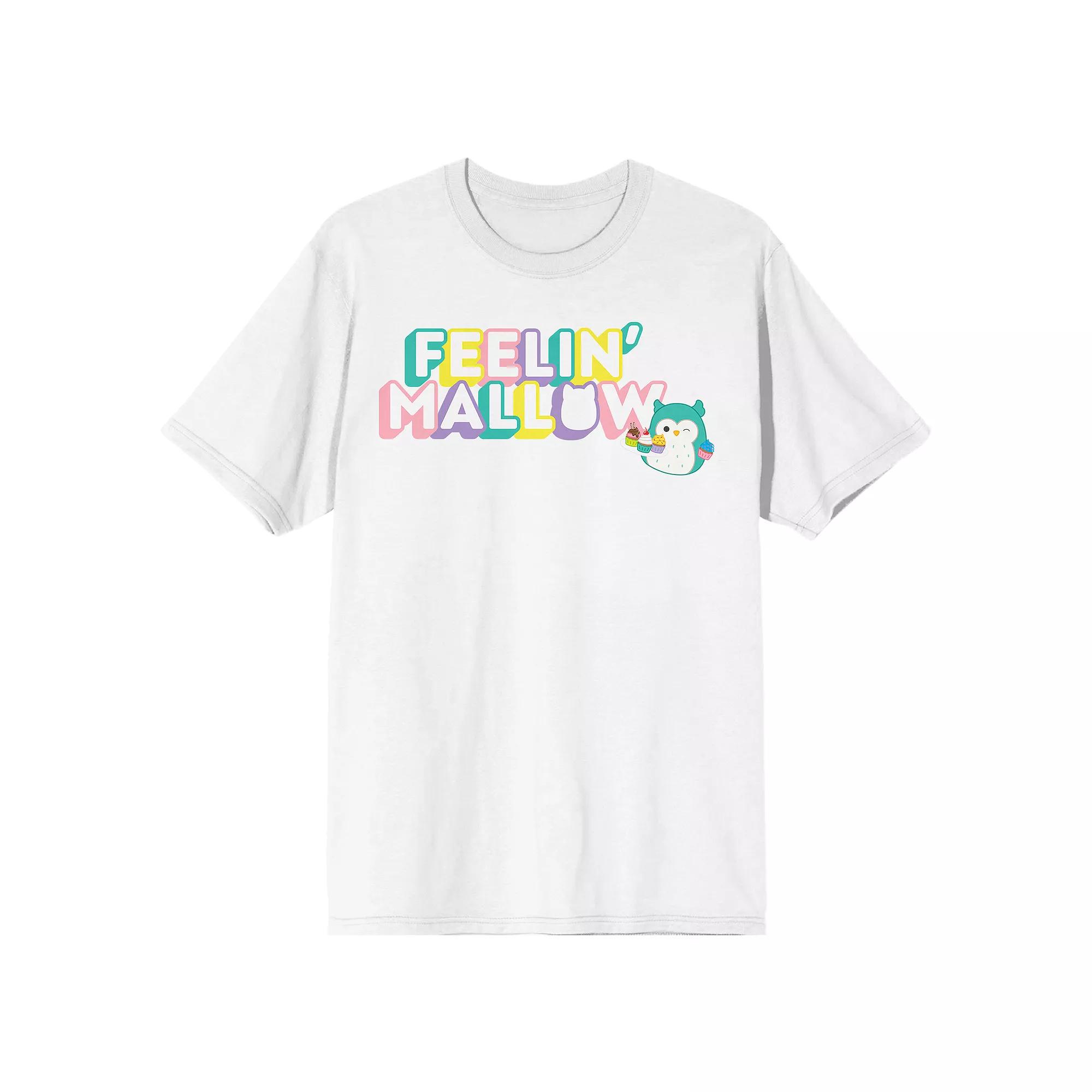 Men's Squishmallows Feelin Mallow Tee, Size: XL, White Product Image