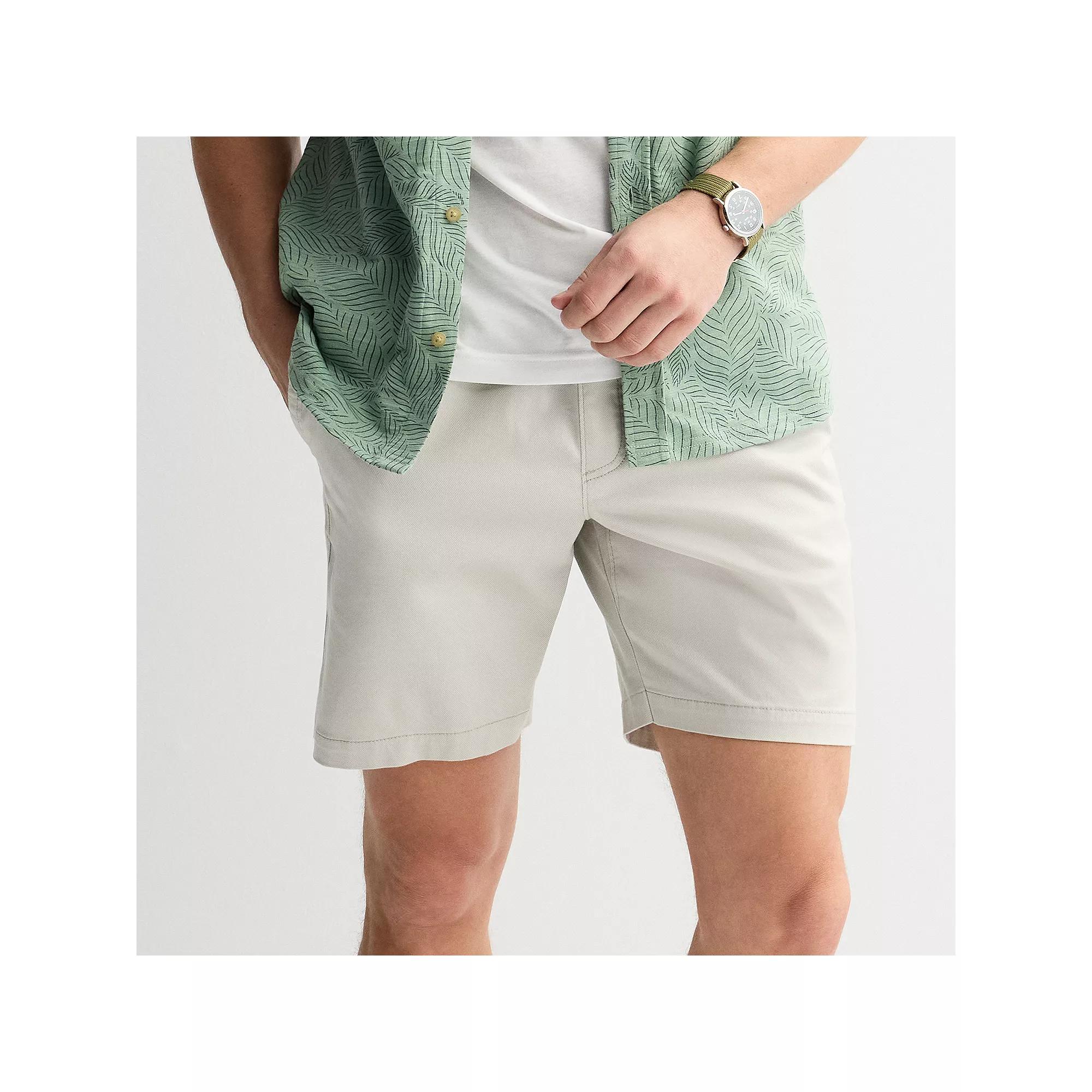 Men's Sonoma Goods For Life® 8-in. Pull-On Shorts, Size: Small 8 INCH, Brown Trap Product Image