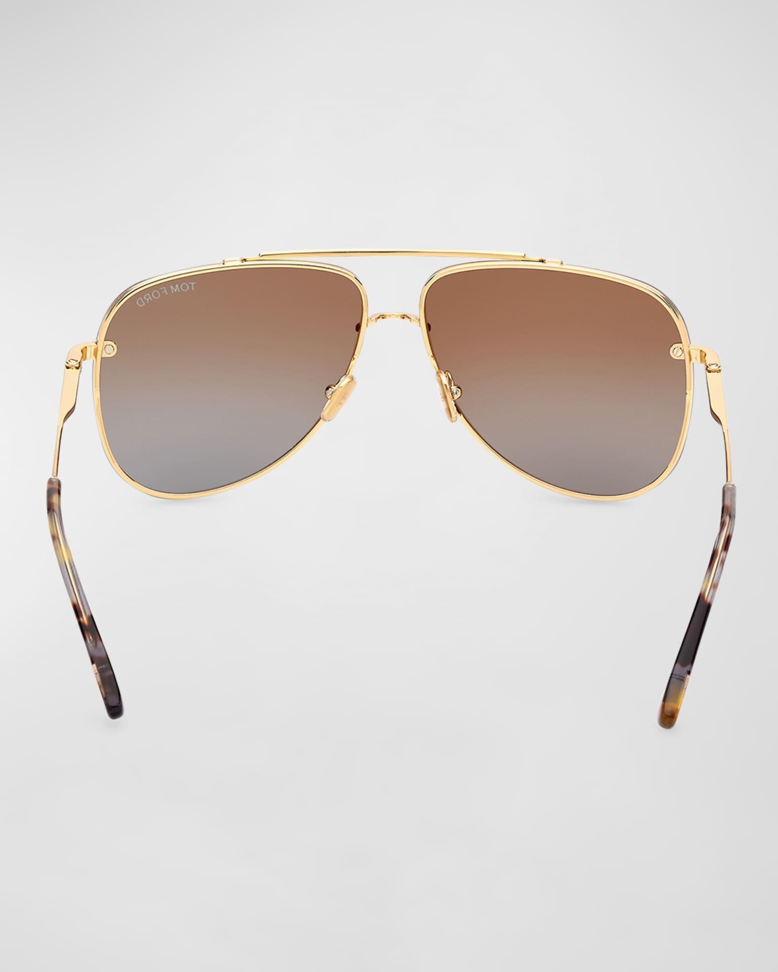 Men's Leon Metal Aviator Sunglasses Product Image