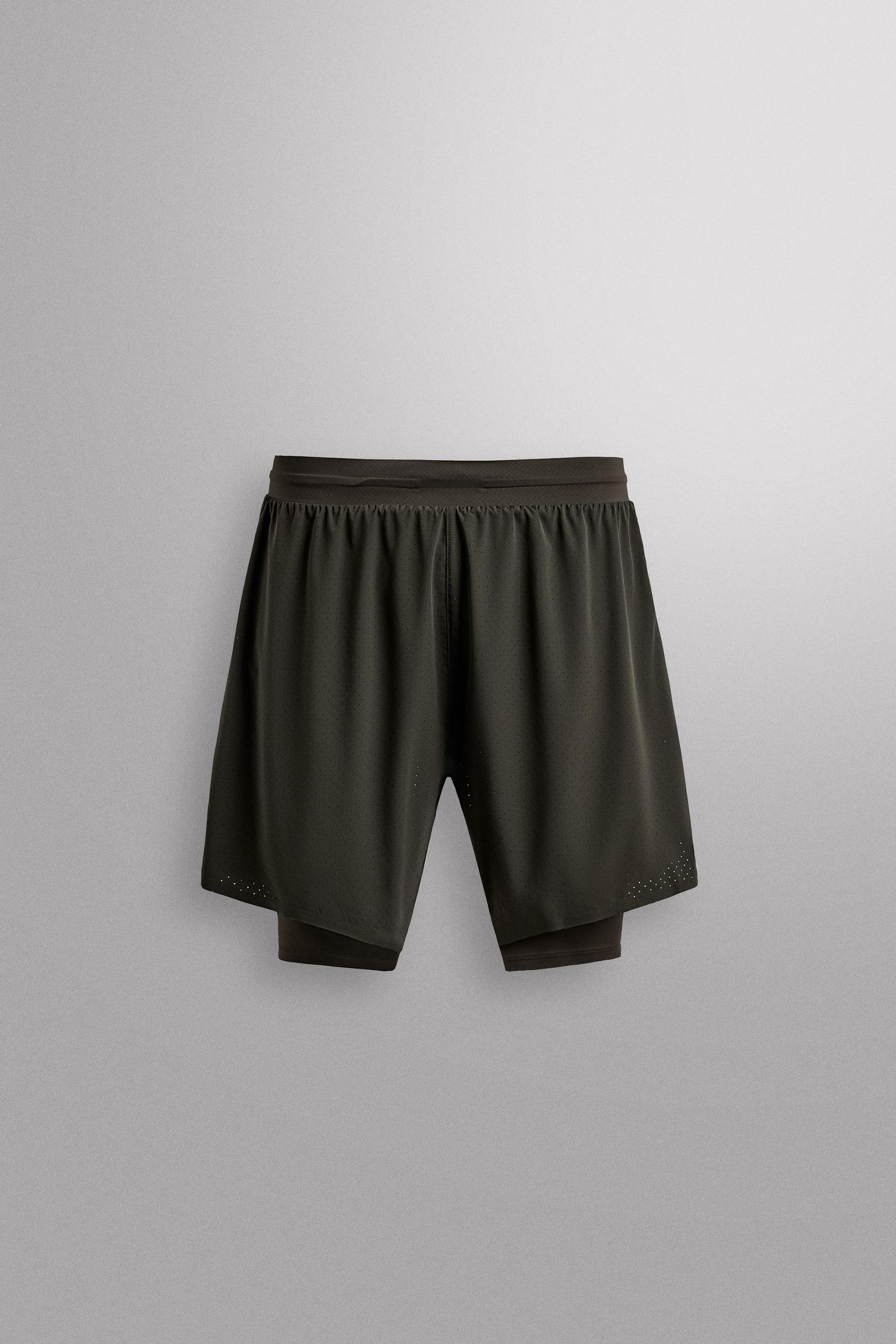 2-IN-1 PERFORATED SHORTS Product Image