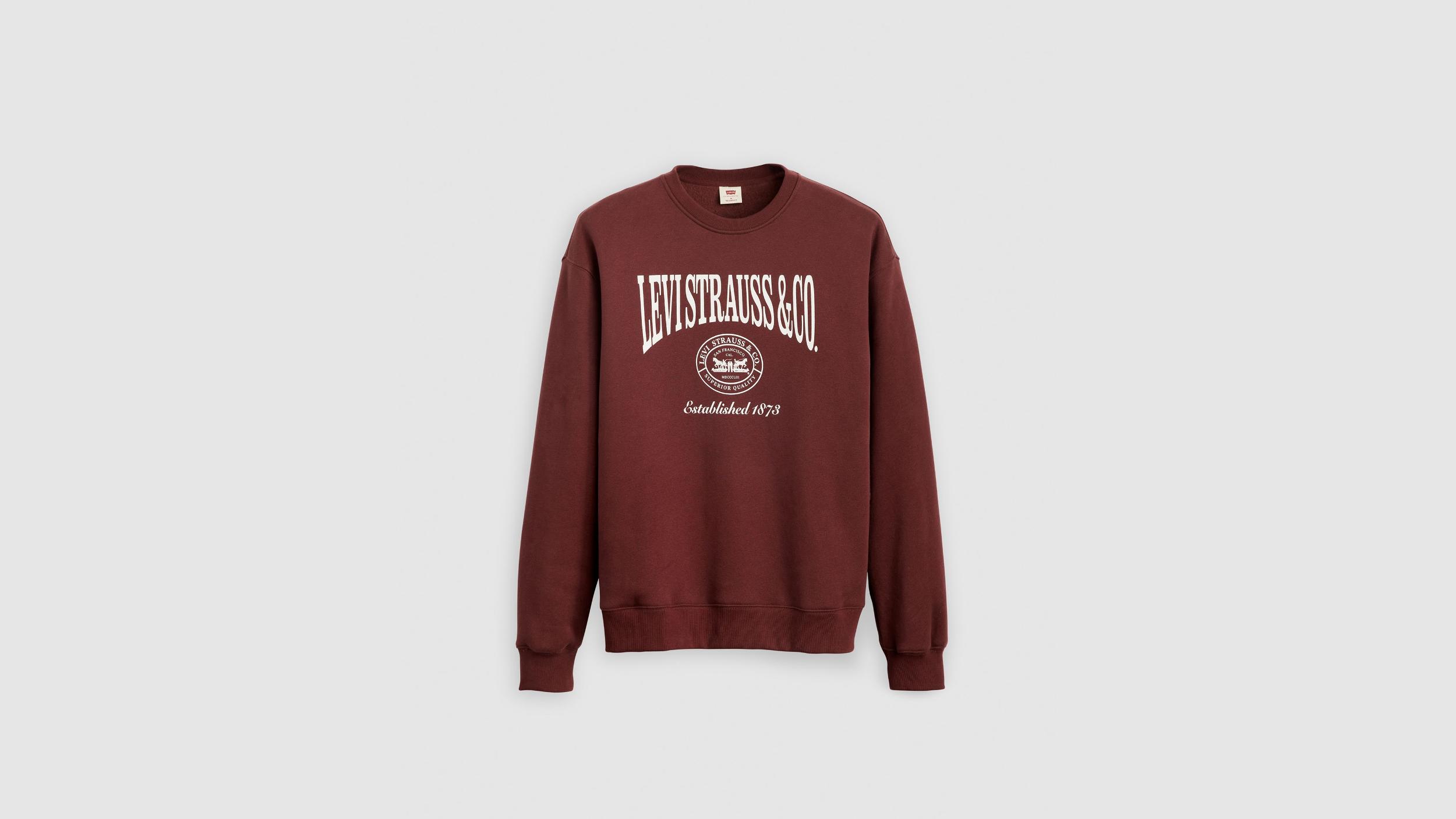 Relaxed Graphic Crewneck Sweatshirt Product Image