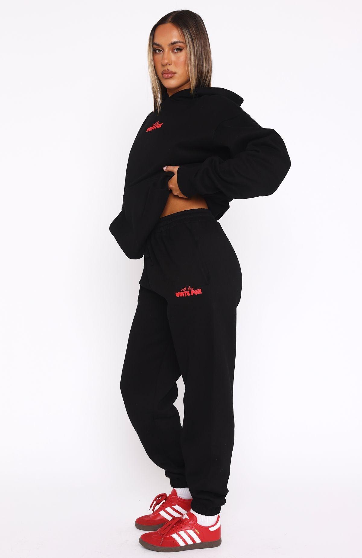 With Love In The Moment Sweatpants Black Product Image