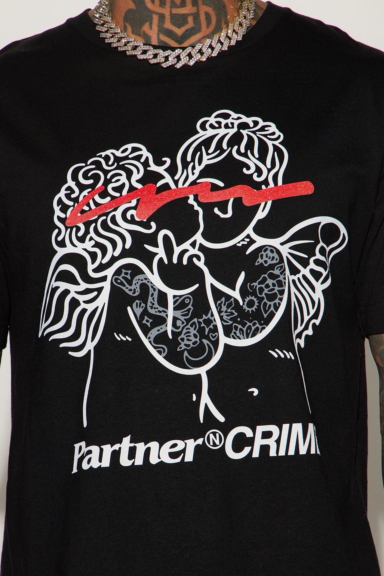 Partner In Crime Short Sleeve Tee - Black Product Image