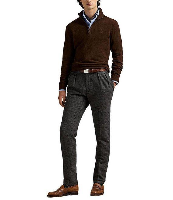 Polo Ralph Lauren Wool Quarter-Zip Sweater Product Image
