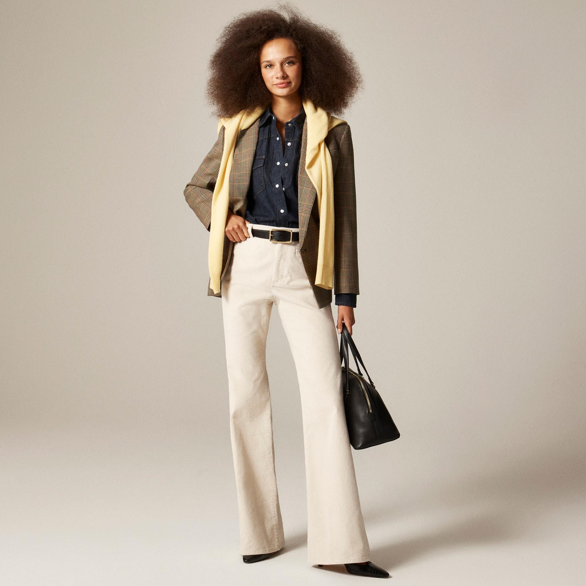 Vintage flare pant in corduroy Product Image