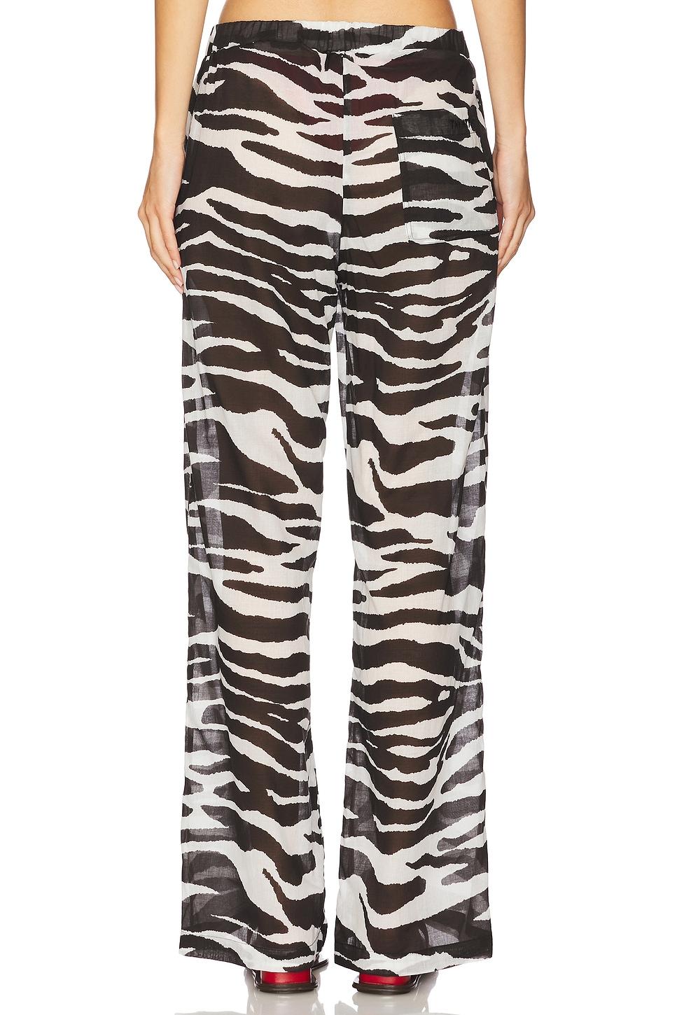 Zebra Printed Long Pant THE ATTICO Product Image