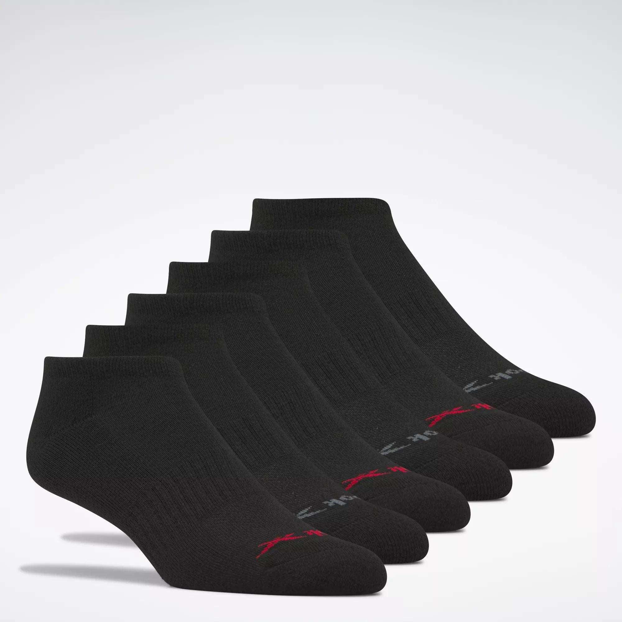 Men's Reebok Basic Low-Cut Socks 6 Pairs Male Product Image