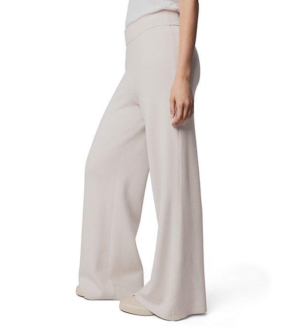 Splendid Hannah Coordinating Sweater Mid Rise Lounge Full Length Pull On Wide Leg Pants Product Image