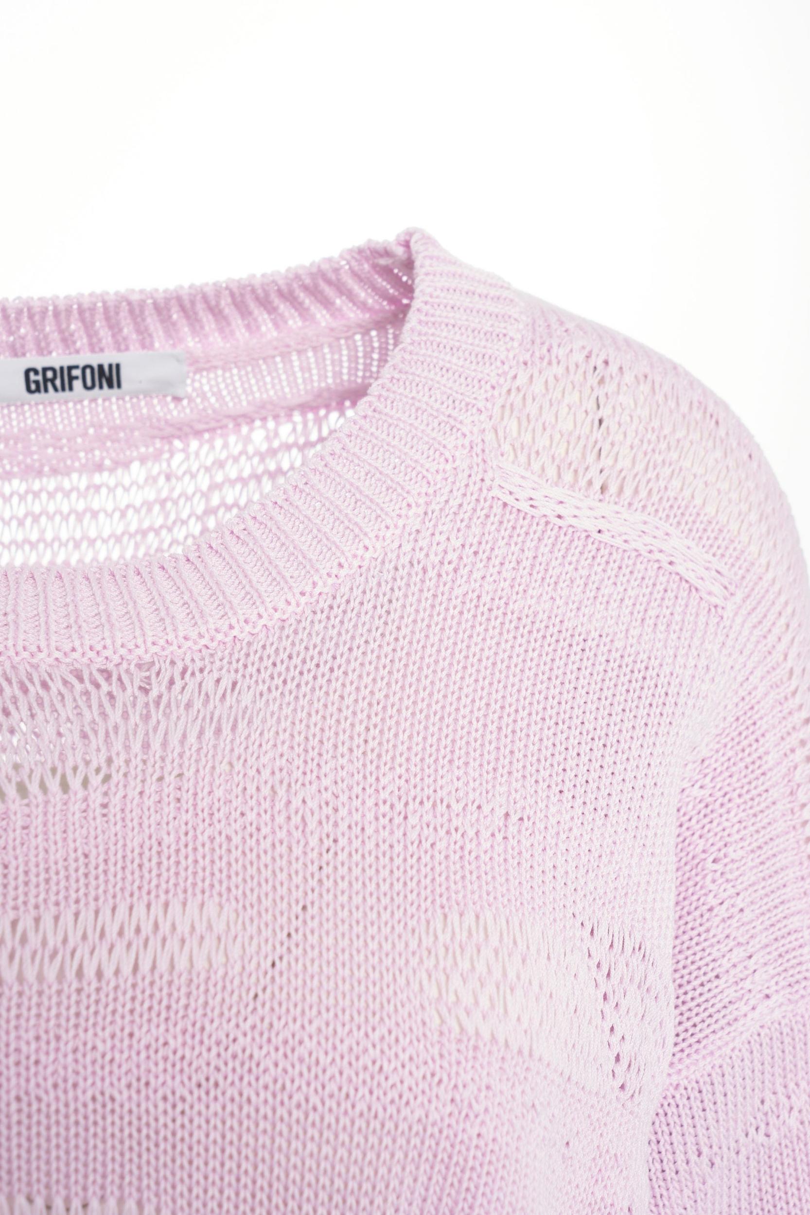 Sweater with knit pattern Product Image