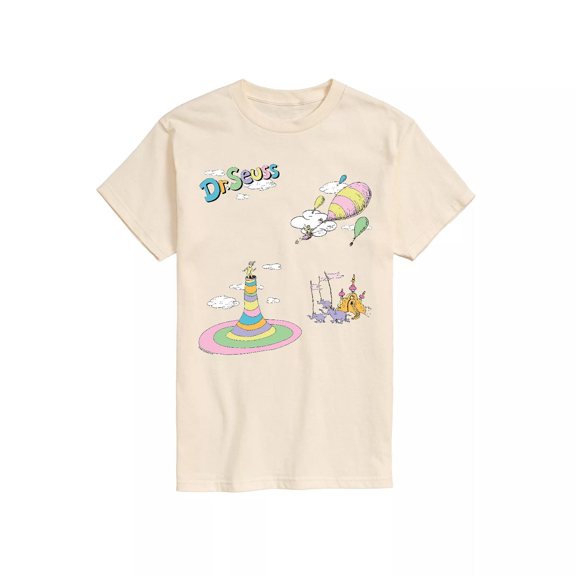 Big & Tall Dr. Seuss Oh The Places You'll Go Icons Graphic Tee, Men's,  Product Image