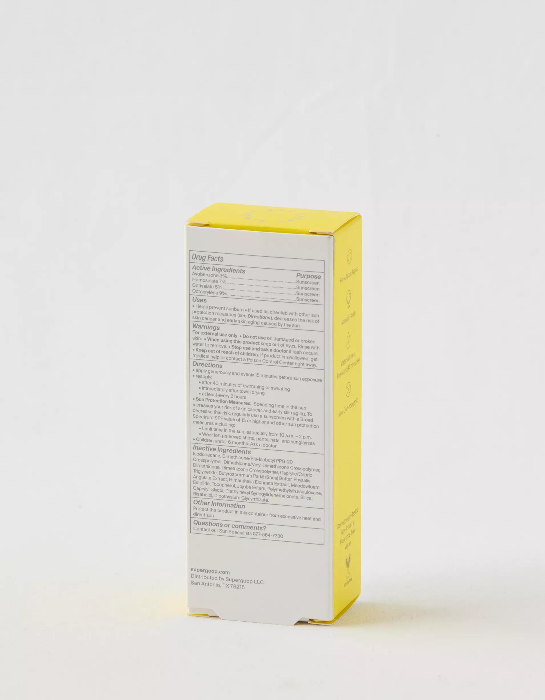 Supergoop Unseen Sunscreen SPF 50 Product Image