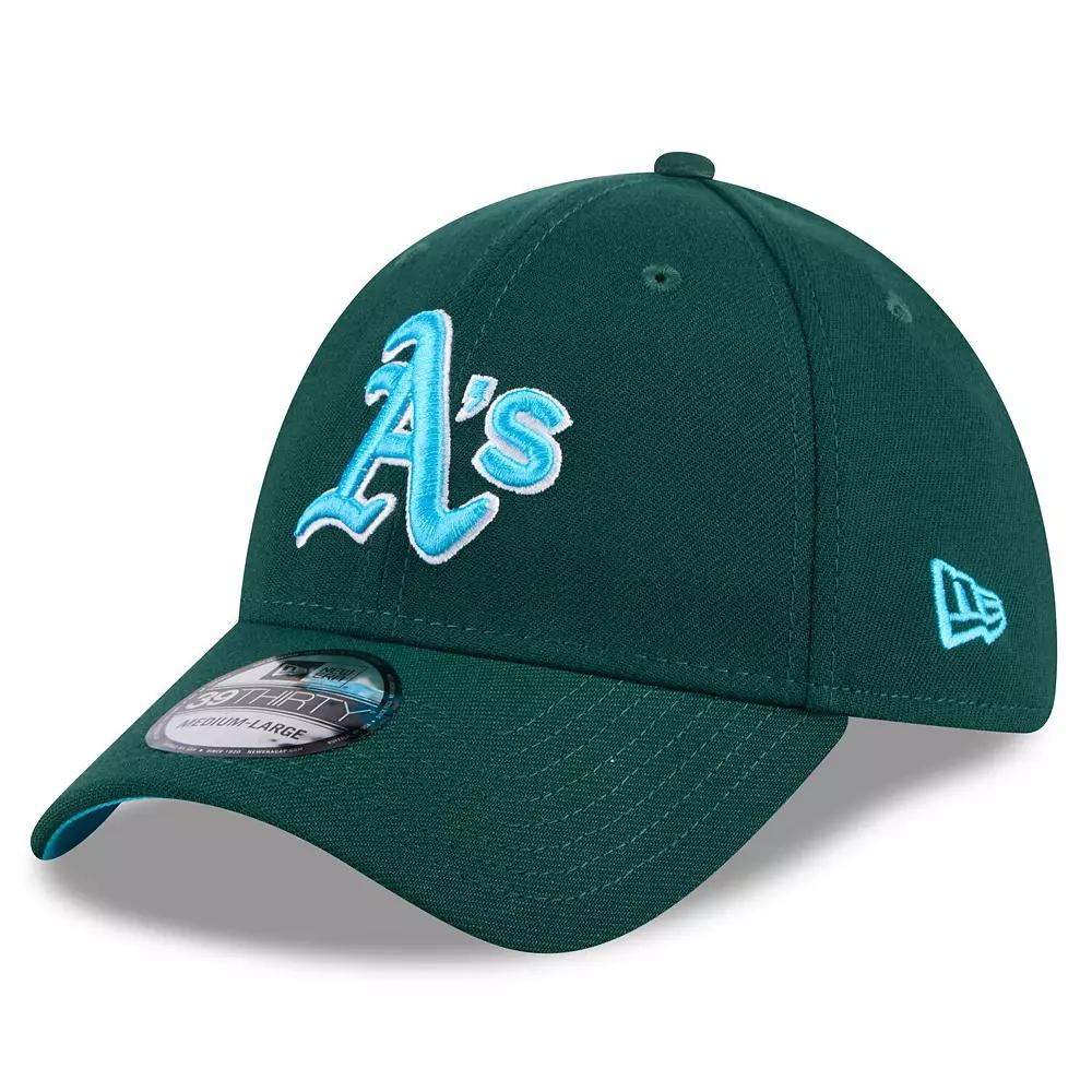 Men's New Era Green Oakland Athletics 2024 Father's Day 39THIRTY Flex Hat,  Product Image