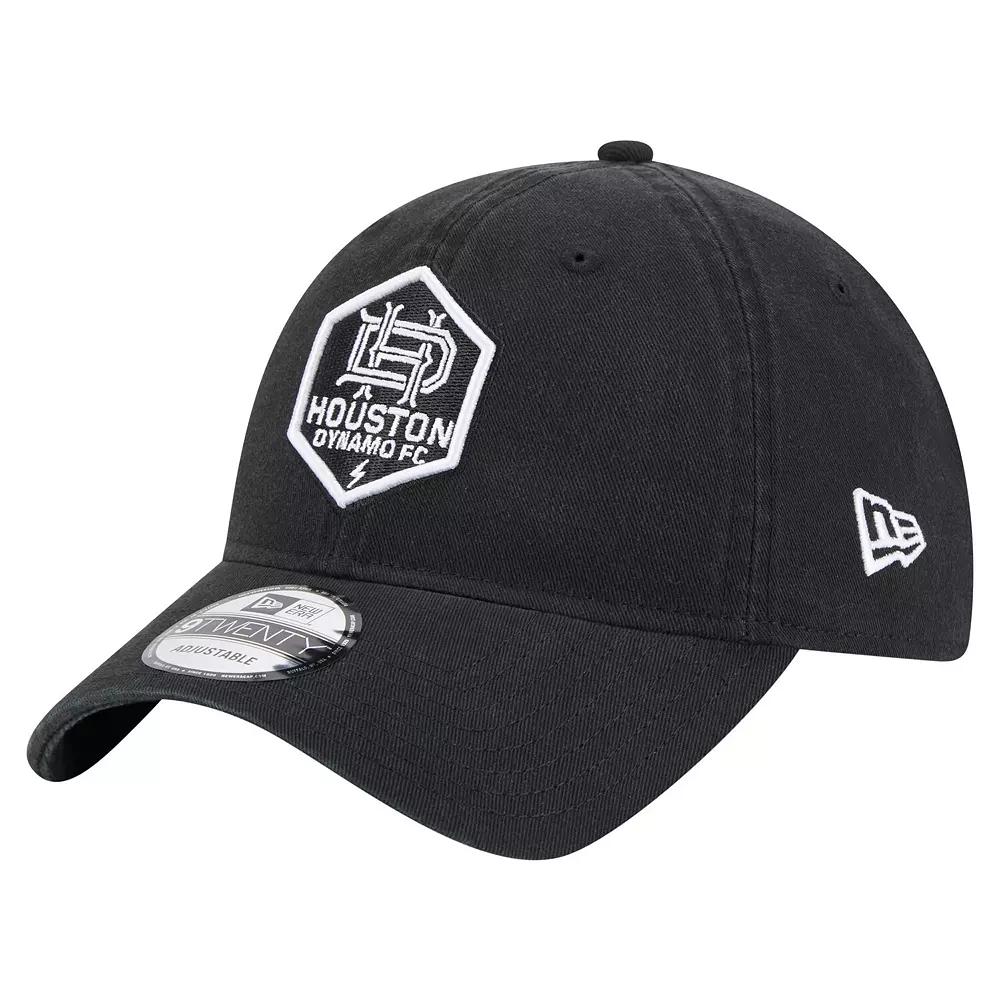 Men's New Era Black Houston Dynamo FC 2025 Kickoff 9TWENTY Adjustable Hat, Dyn Black Product Image