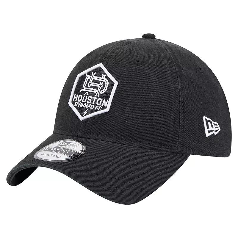Men's New Era Black Houston Dynamo FC 2025 Kickoff 9TWENTY Adjustable Hat, Dyn Black Product Image
